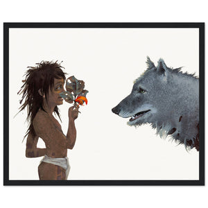 Mowgli and Raksha, the Mother Wolf II