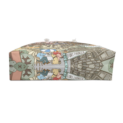 Luxembourg Illustrated Weekender Bag