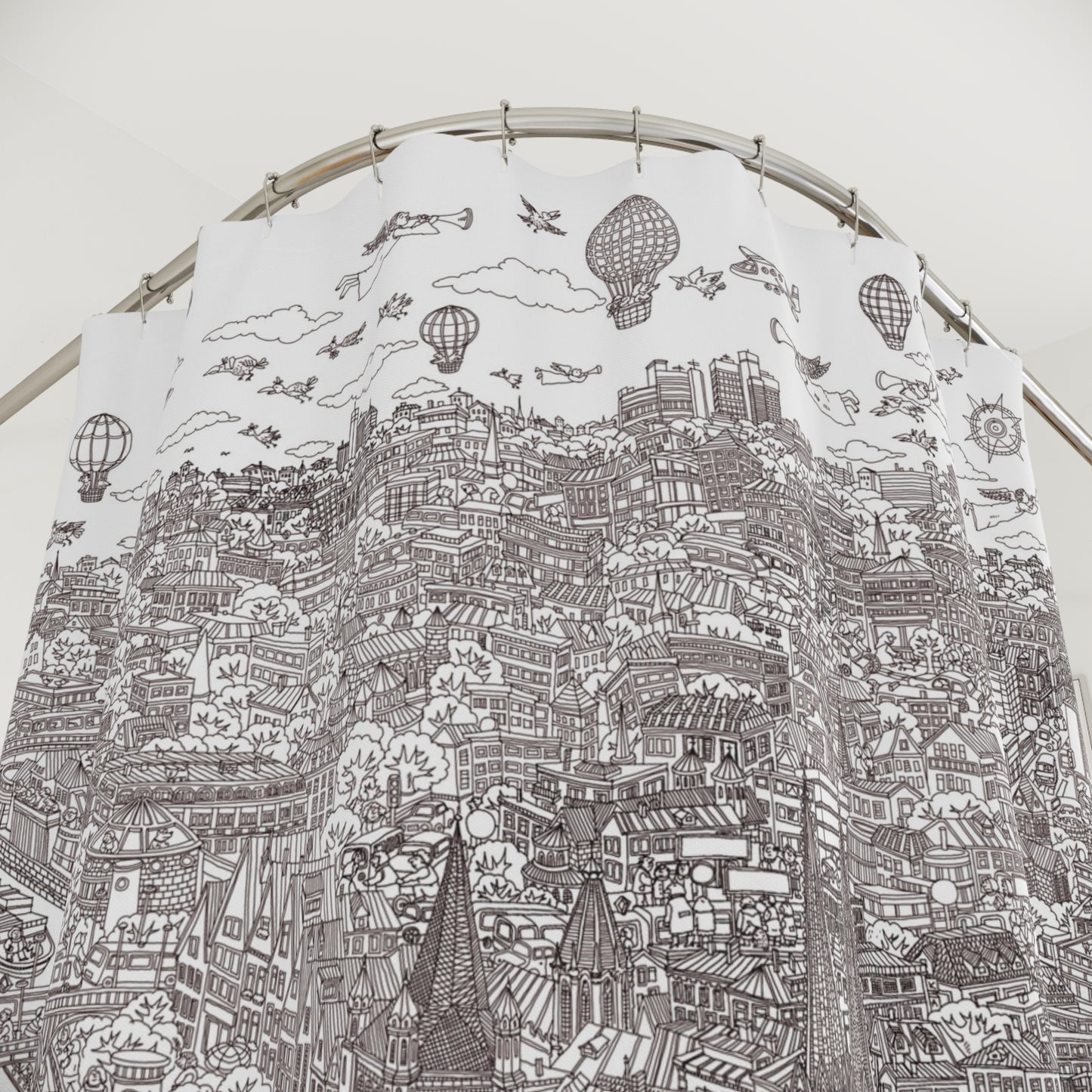 Cologne Shower Curtain