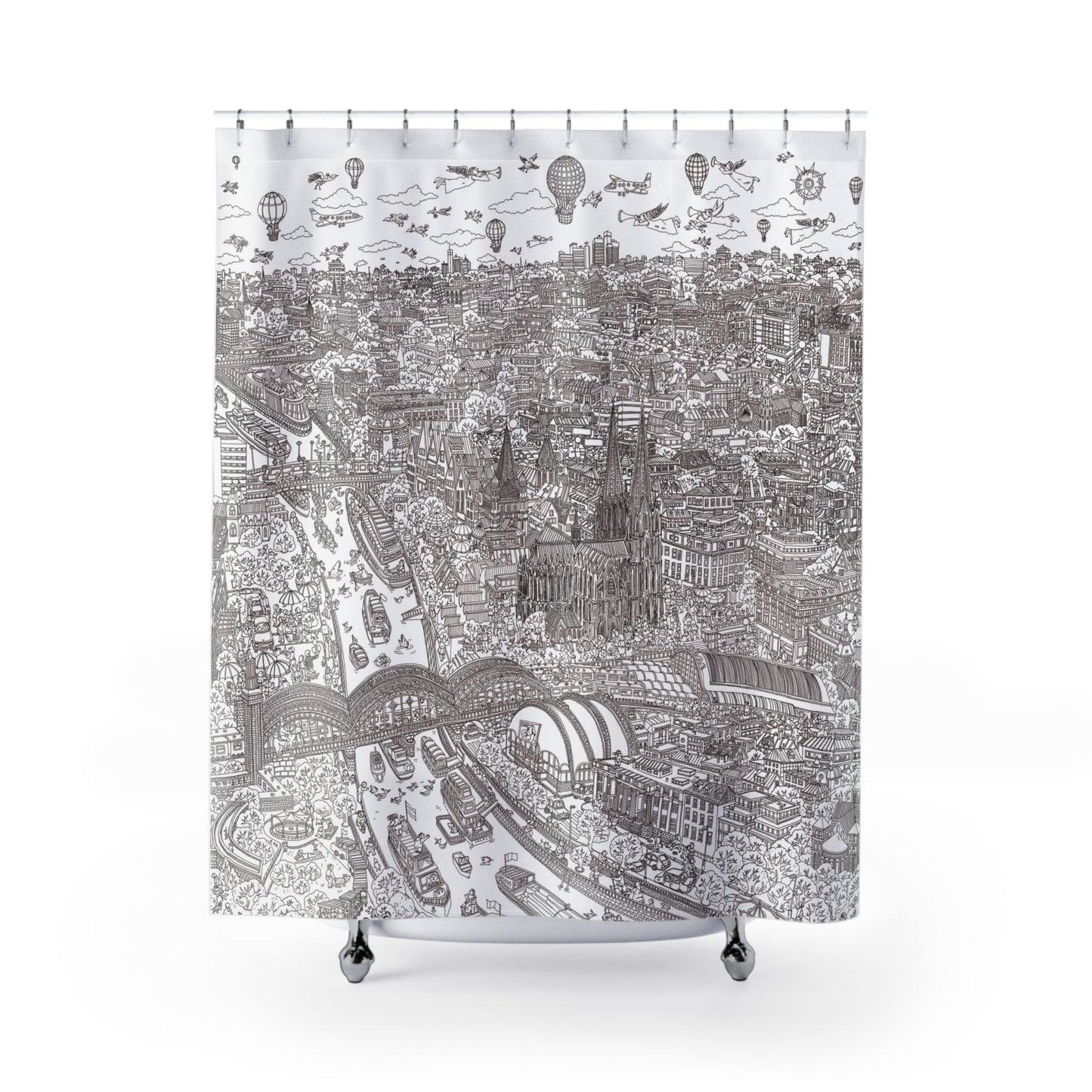 Cologne Shower Curtain