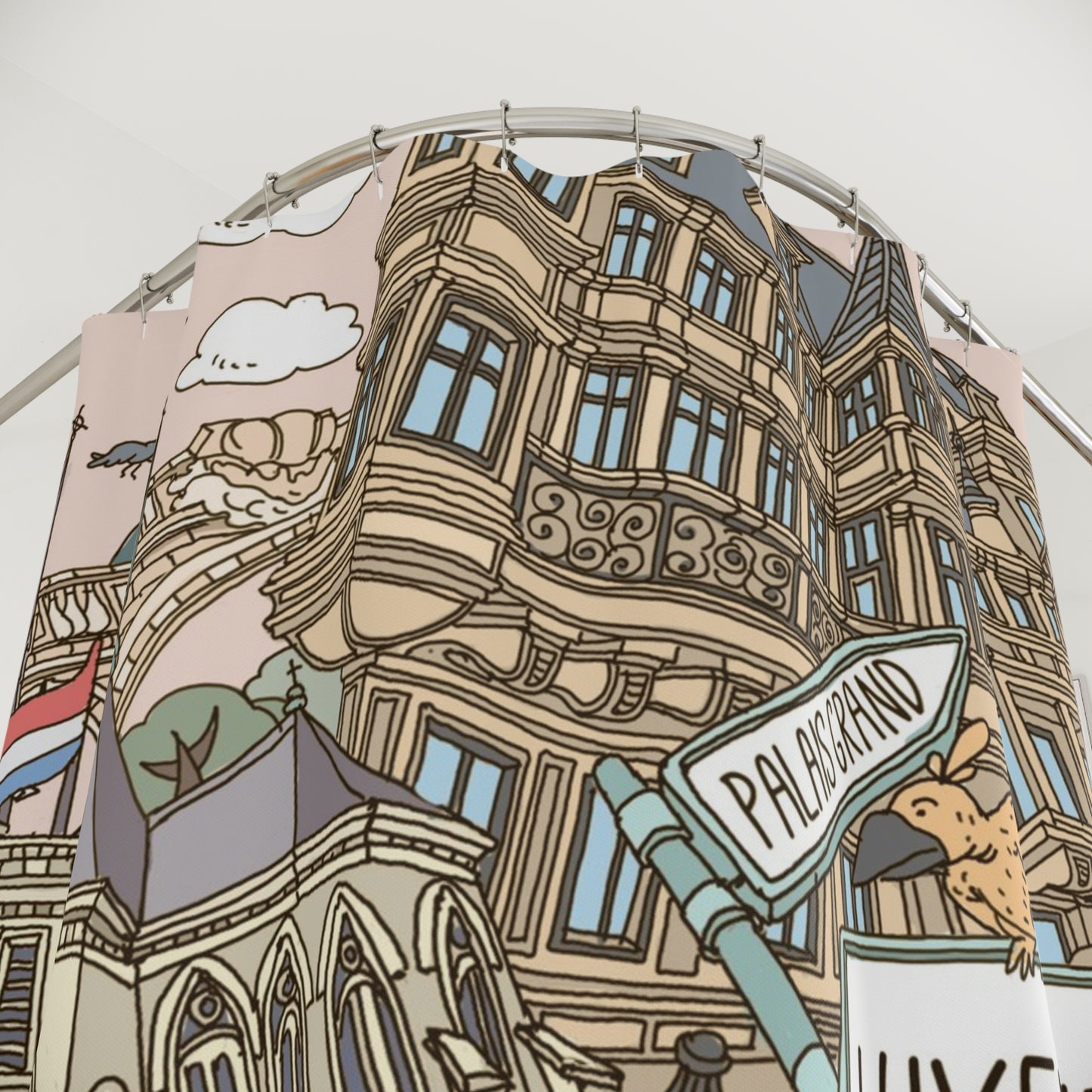 Luxemburg Shower Curtain