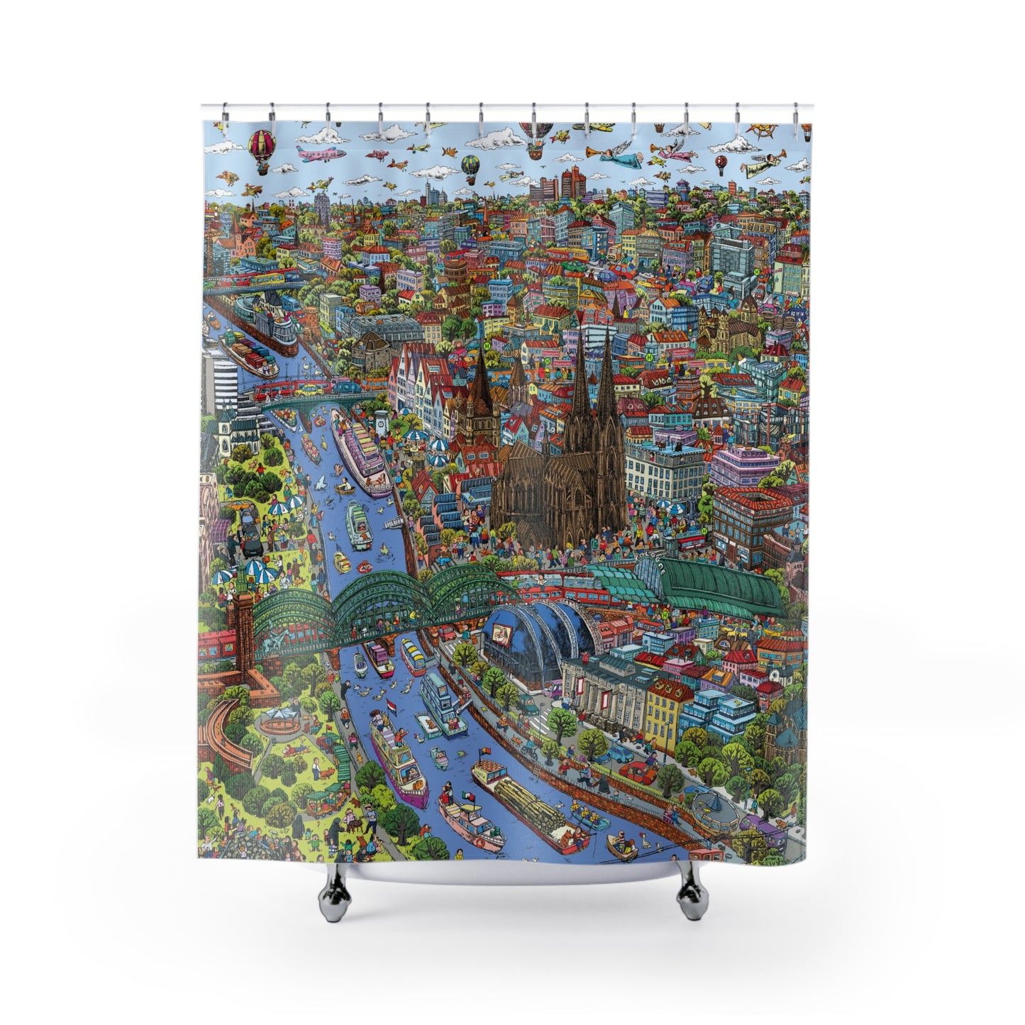 Shower Curtain Cologne