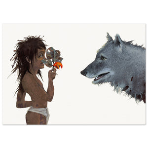 Mowgli and Raksha, the Mother Wolf II