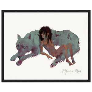 Mowgli and Raksha, the Mother Wolf I