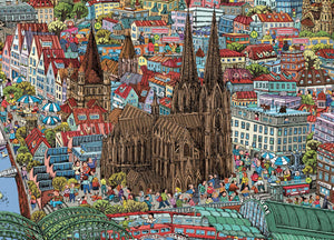 Premium Semi-Glossy Paper Poster Cologne
