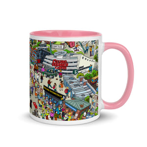 Mug with Color Inside Gesundbrunnen